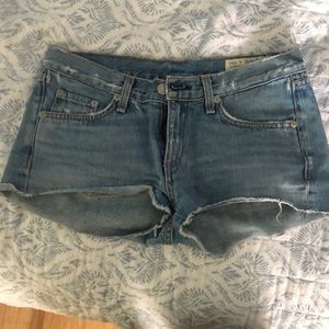 Rag & Bone Jean Shorts size 25